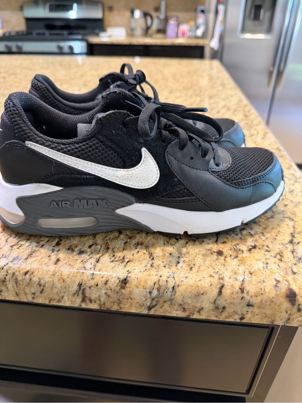 Nike Women’s Black and White Air Max Sneakers
